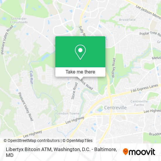 Libertyx Bitcoin ATM map