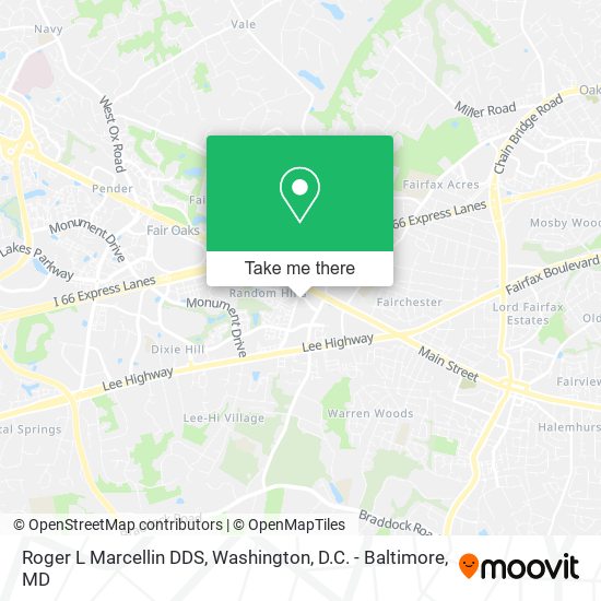 Roger L Marcellin DDS map