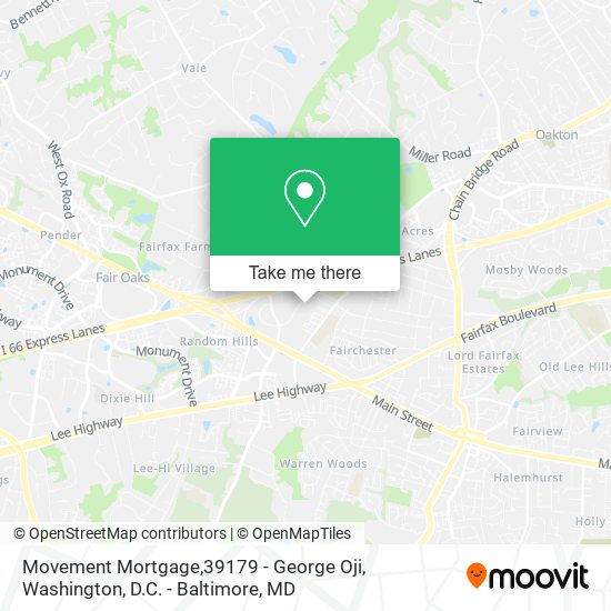 Movement Mortgage,39179 - George Oji map