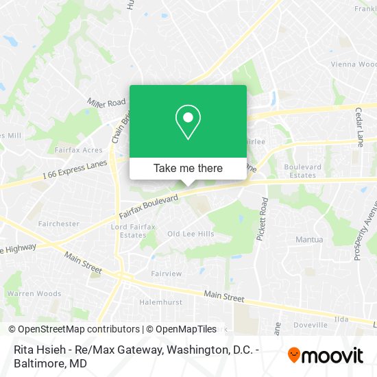 Mapa de Rita Hsieh - Re/Max Gateway
