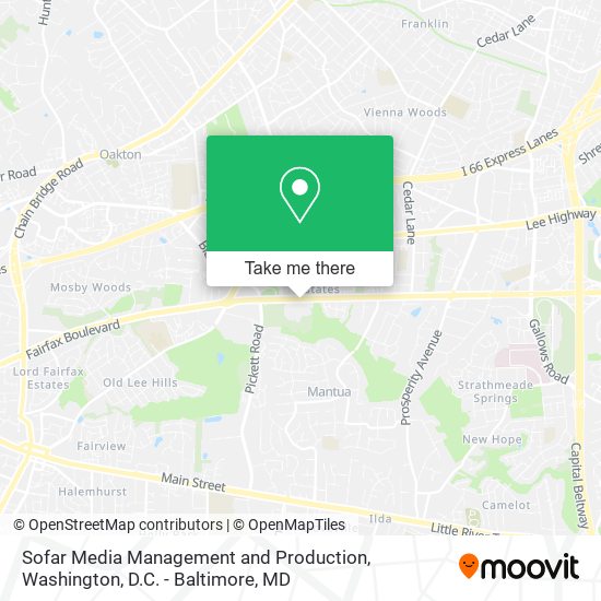 Sofar Media Management and Production map