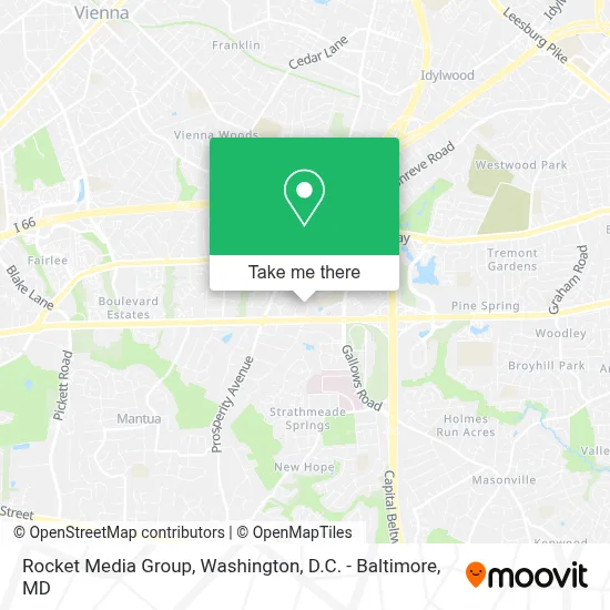 Rocket Media Group map