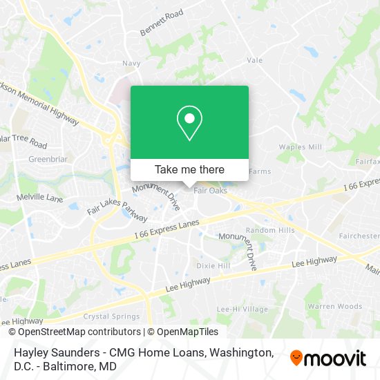 Hayley Saunders - CMG Home Loans map