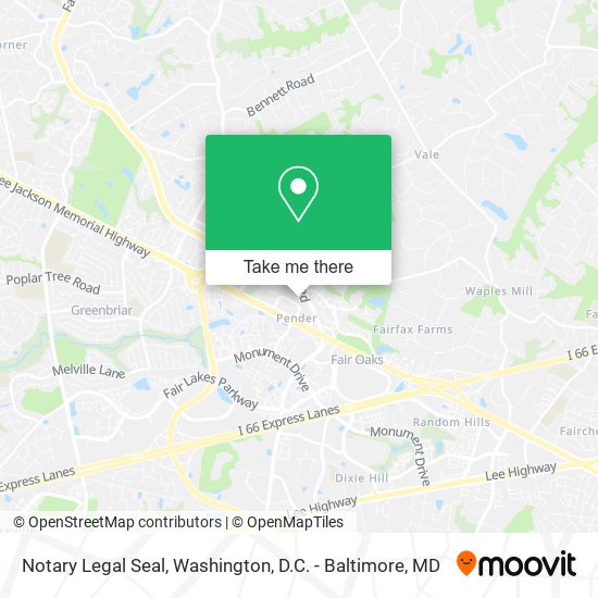 Notary Legal Seal map