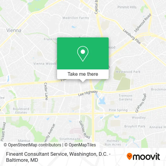 Fineant Consultant Service map