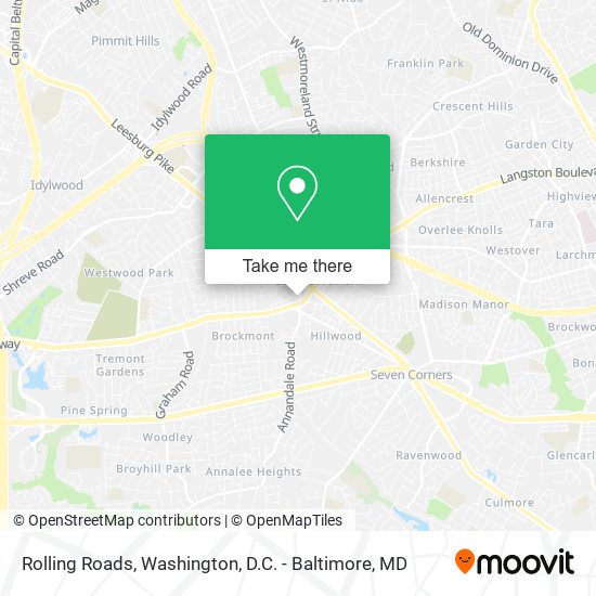 Mapa de Rolling Roads