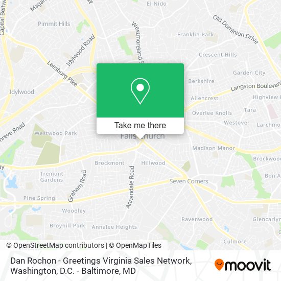 Dan Rochon - Greetings Virginia Sales Network map