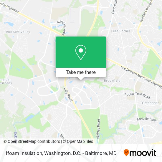 Ifoam Insulation map