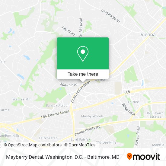 Mapa de Mayberry Dental