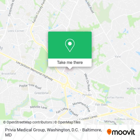 Privia Medical Group map