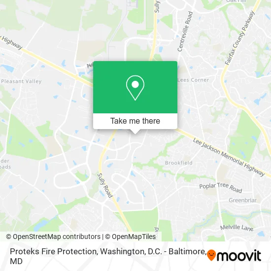Mapa de Proteks Fire Protection