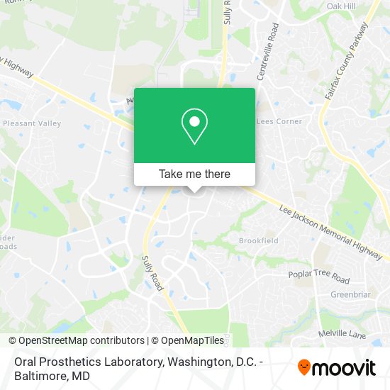 Oral Prosthetics Laboratory map