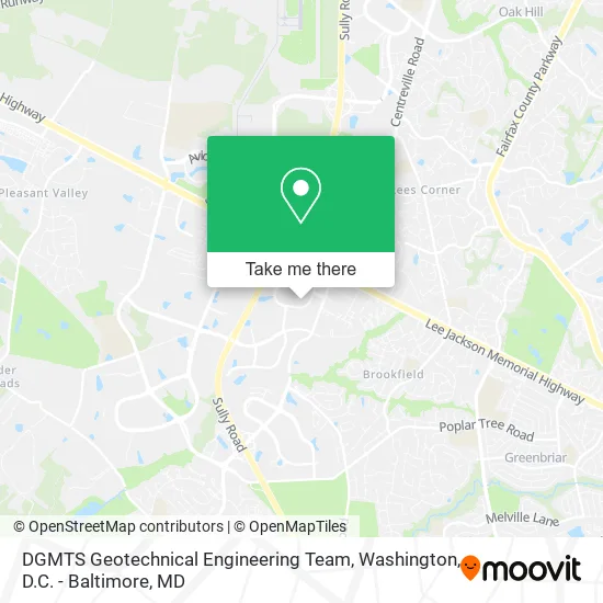 DGMTS Geotechnical Engineering Team map