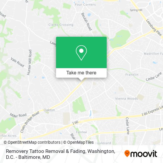 Removery Tattoo Removal & Fading map