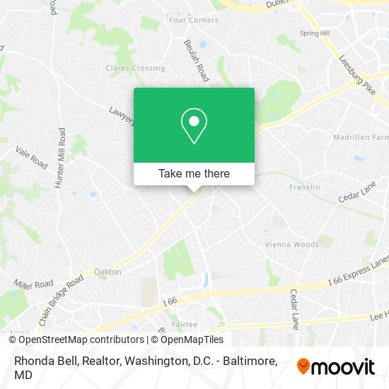 Mapa de Rhonda Bell, Realtor