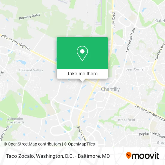 Taco Zocalo map