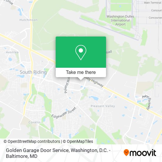 Mapa de Golden Garage Door Service