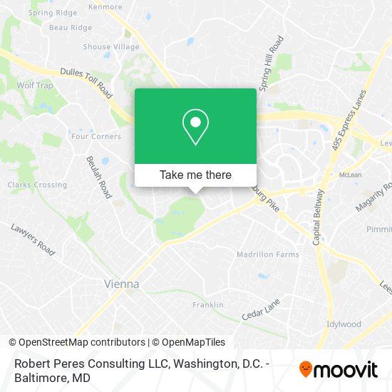 Mapa de Robert Peres Consulting LLC