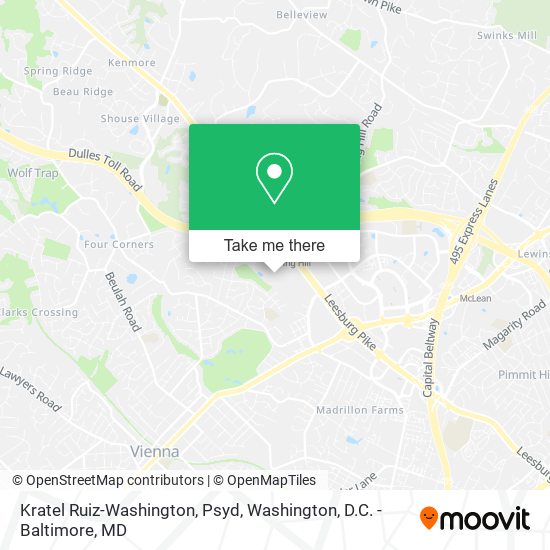 Mapa de Kratel Ruiz-Washington, Psyd
