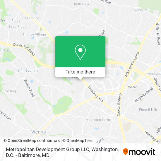 Metropolitan Development Group LLC map