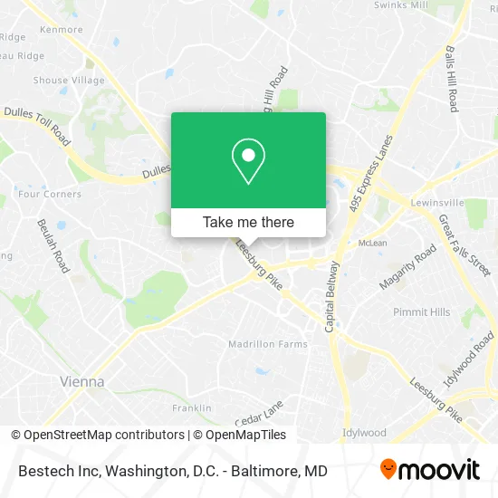 Bestech Inc map