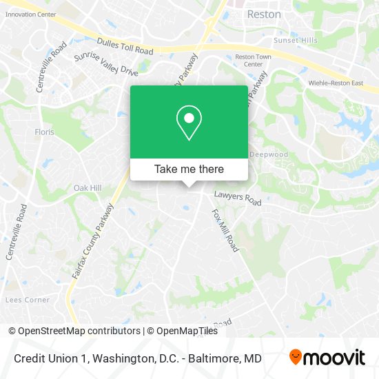 Credit Union 1 map