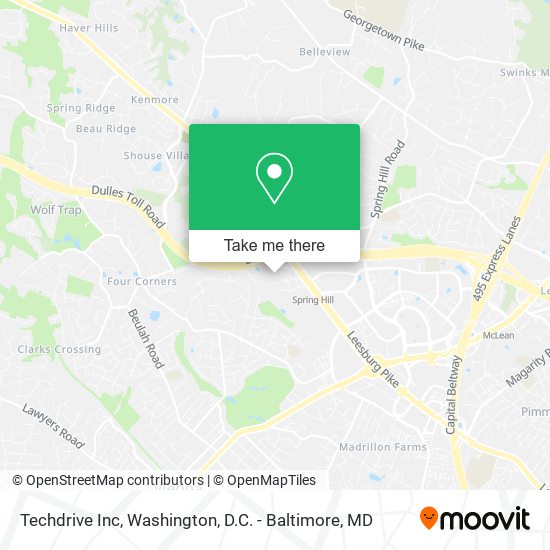 Techdrive Inc map