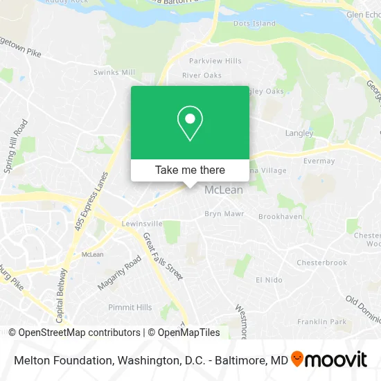 Melton Foundation map