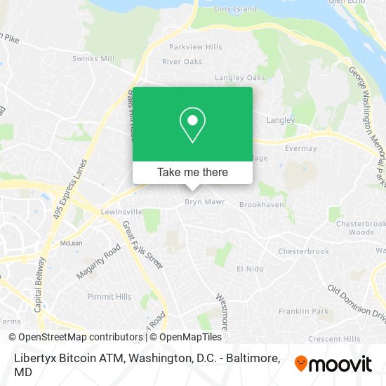 Libertyx Bitcoin ATM map