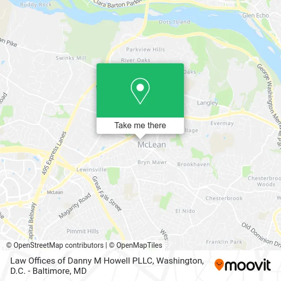 Law Offices of Danny M Howell PLLC map
