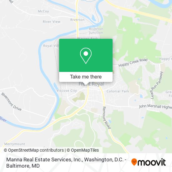Manna Real Estate Services, Inc. map