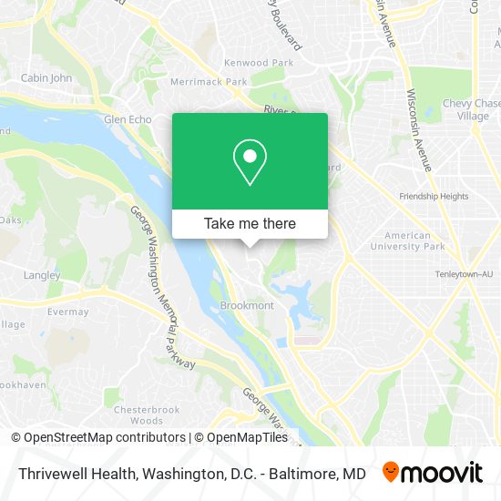 Thrivewell Health map