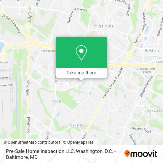 Mapa de Pre-Sale Home Inspection LLC