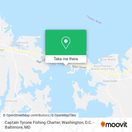 Captain Tyrone Fishing Charter map