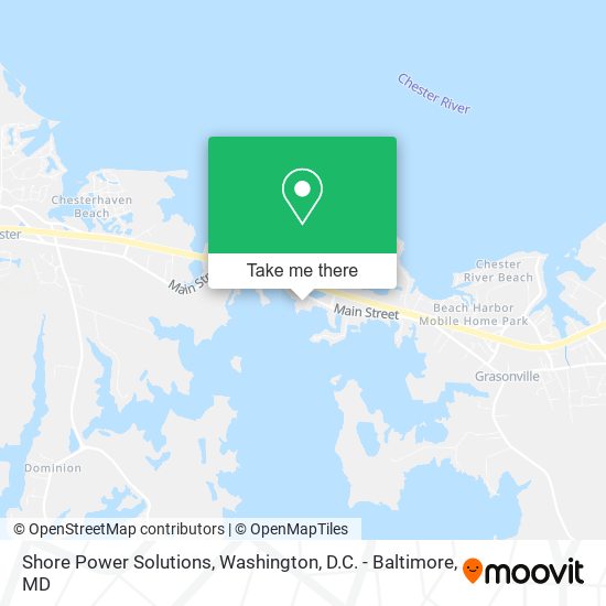 Shore Power Solutions map