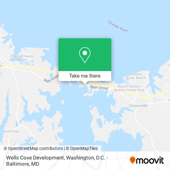 Mapa de Wells Cove Development
