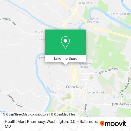 Health Mart Pharmacy map