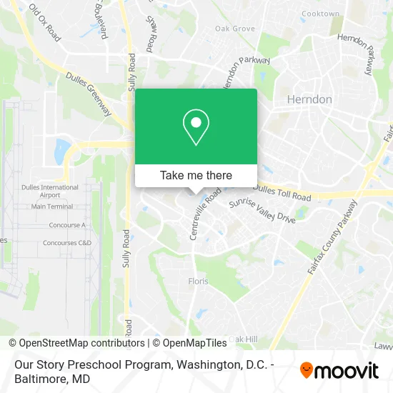 Our Story Preschool Program map