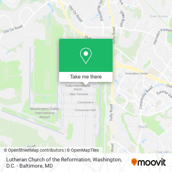Mapa de Lutheran Church of the Reformation
