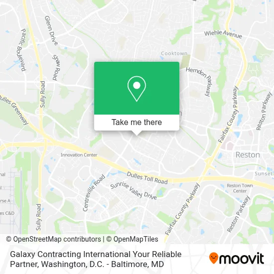 Galaxy Contracting International Your Reliable Partner map