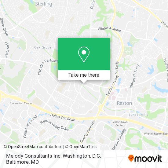 Mapa de Melody Consultants Inc