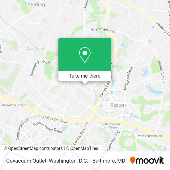 Govacuum Outlet map