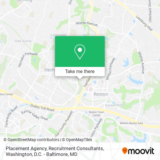 Mapa de Placement Agency, Recruitment Consultants