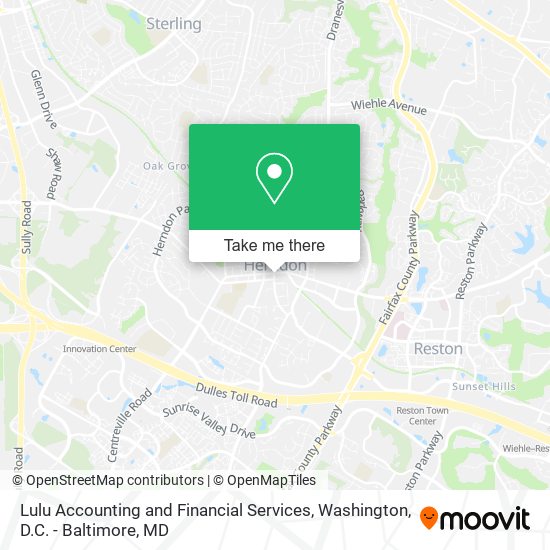 Mapa de Lulu Accounting and Financial Services