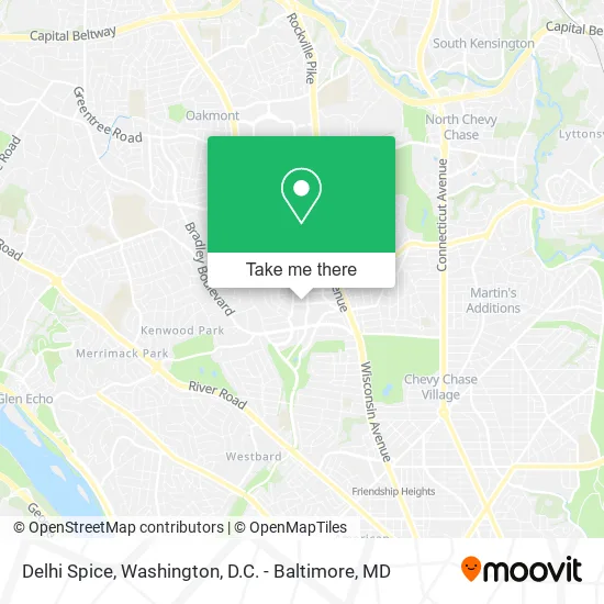 Delhi Spice map