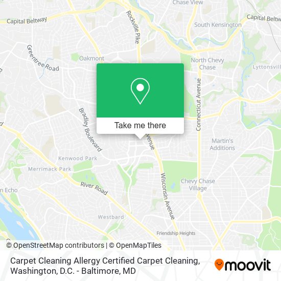 Mapa de Carpet Cleaning Allergy Certified Carpet Cleaning