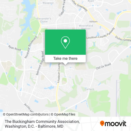 The Buckingham Community Association map