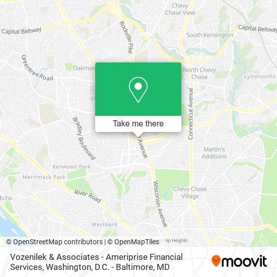 Vozenilek & Associates - Ameriprise Financial Services map