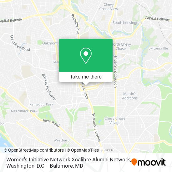 Women's Initiative Network Xcalibre Alumni Network map