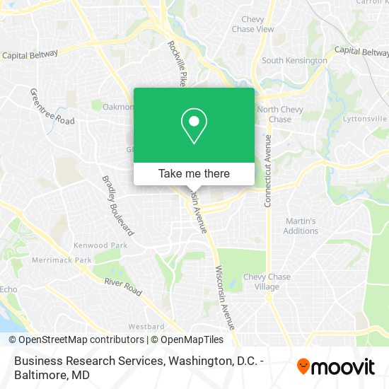 Business Research Services map